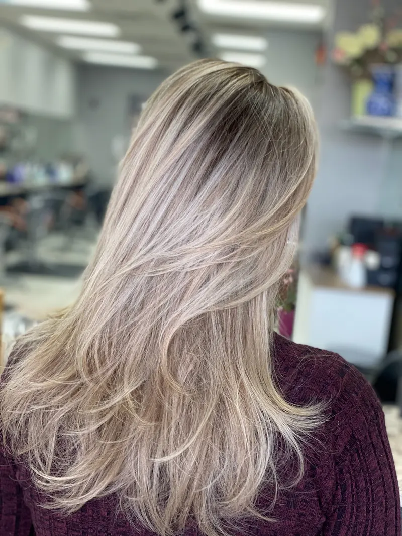 Ash blonde